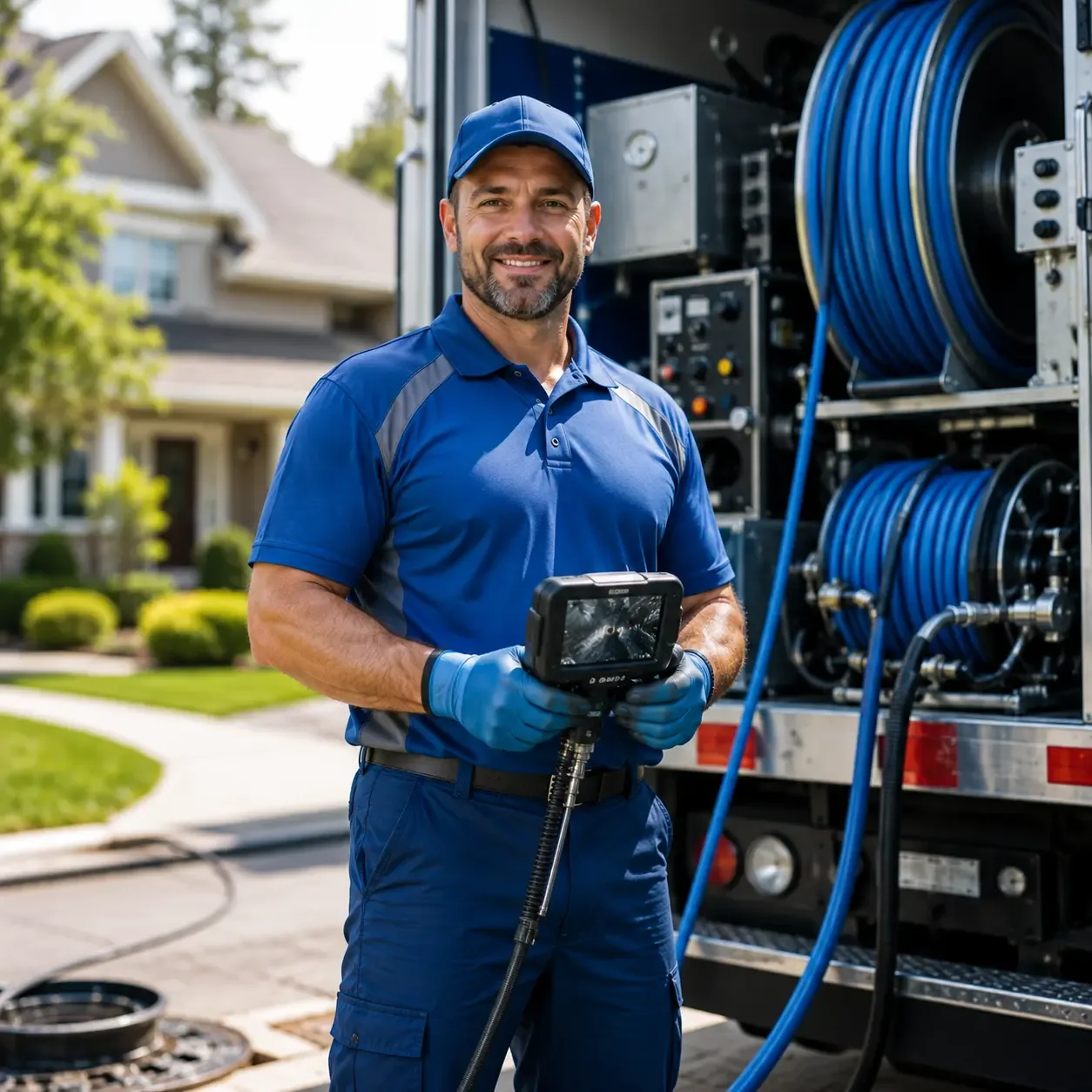 Local outdoor drain cleaning specialists in Saint Albans, MO